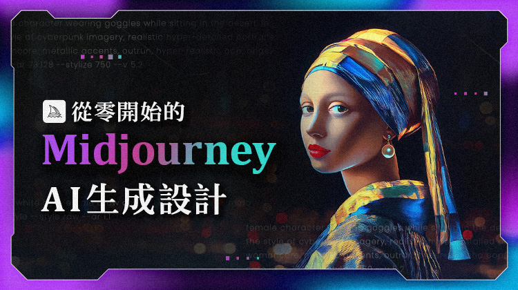AI設計新手變高手：全面掌握Midjourney圖像生成術