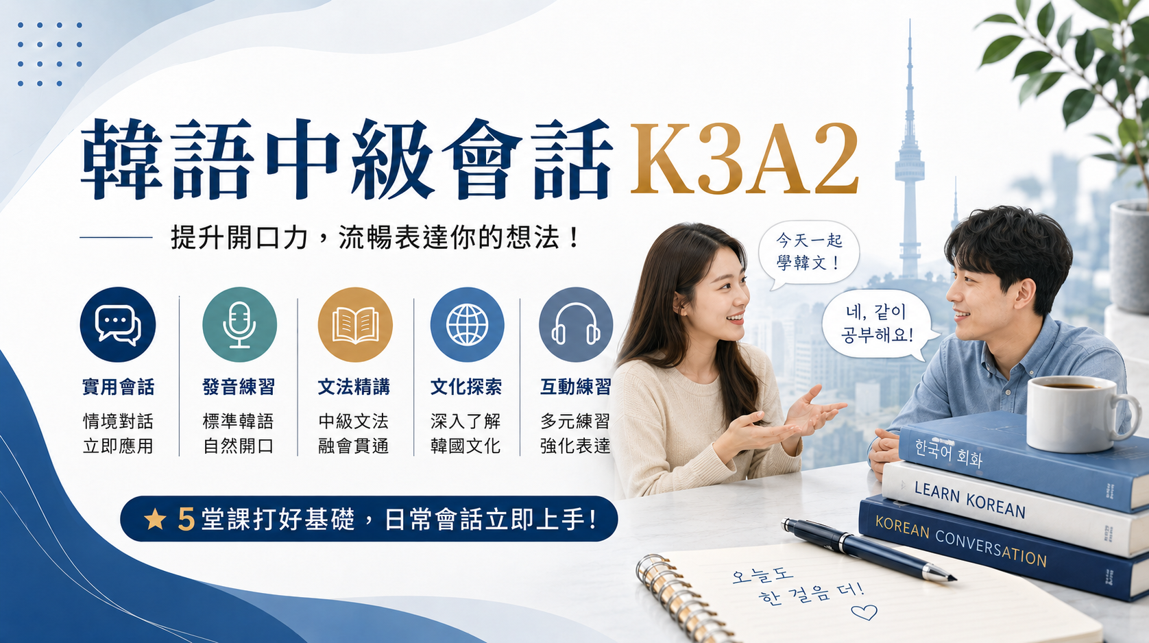 韓語中級會話K3A2