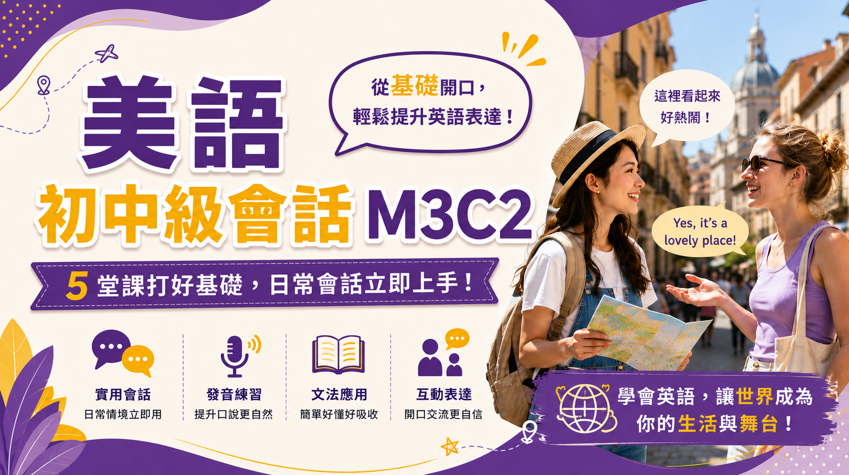 美語初中級會話M3C2