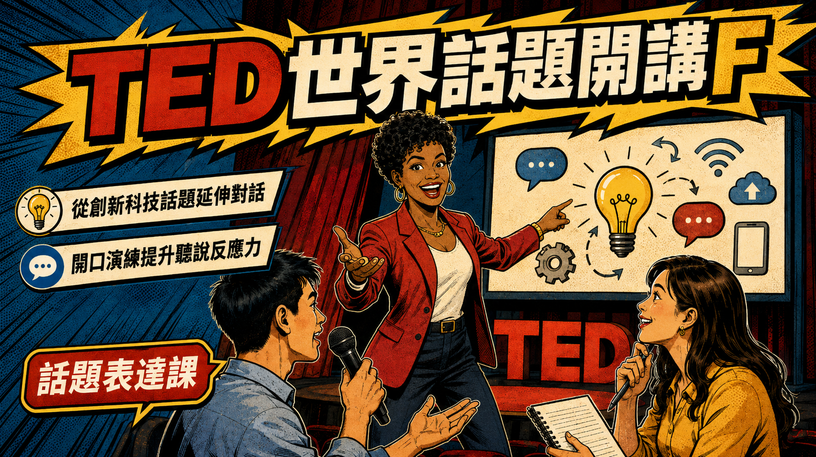TED世界話題開講F